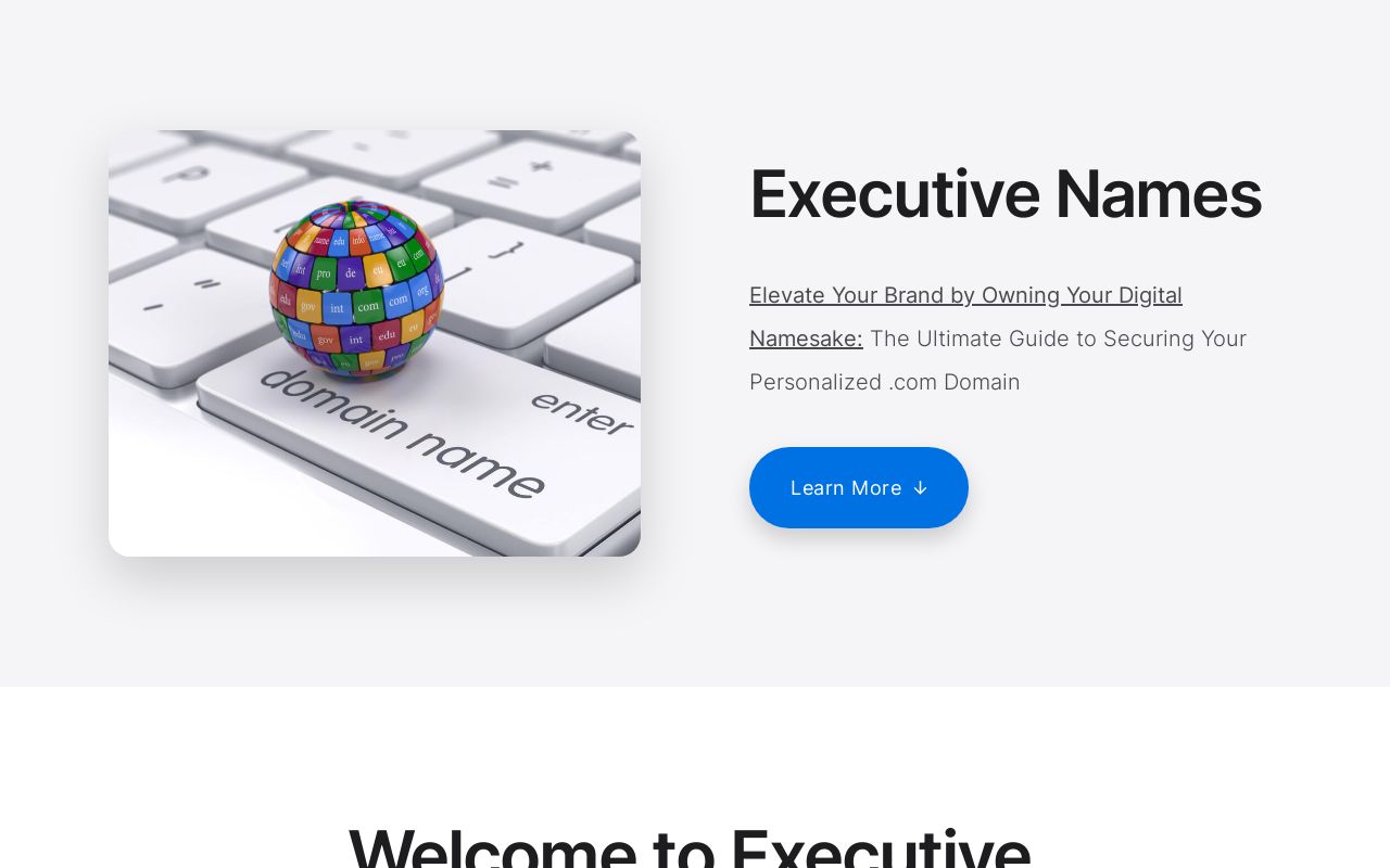 Executive Names